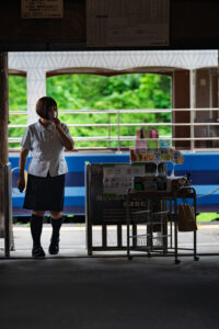 湯野上温泉駅舎