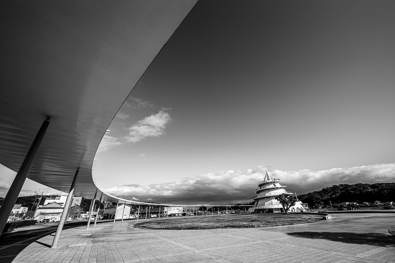三角港フェリーターミナル（海のピラミッド） ー 熊本県の撮影スポット