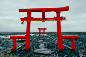 大魚神社 海中鳥居